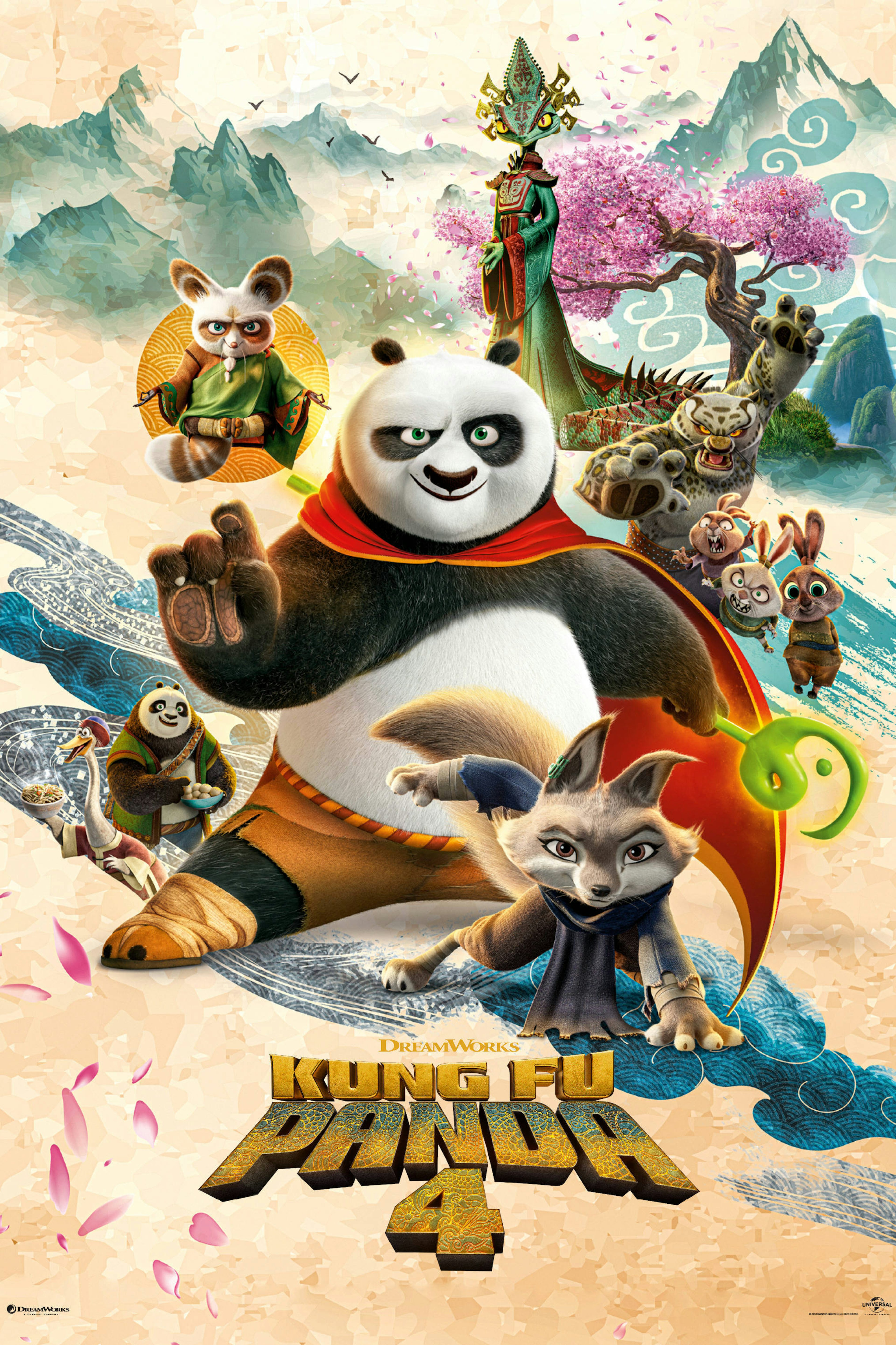 Poster für Kung Fu Panda 4