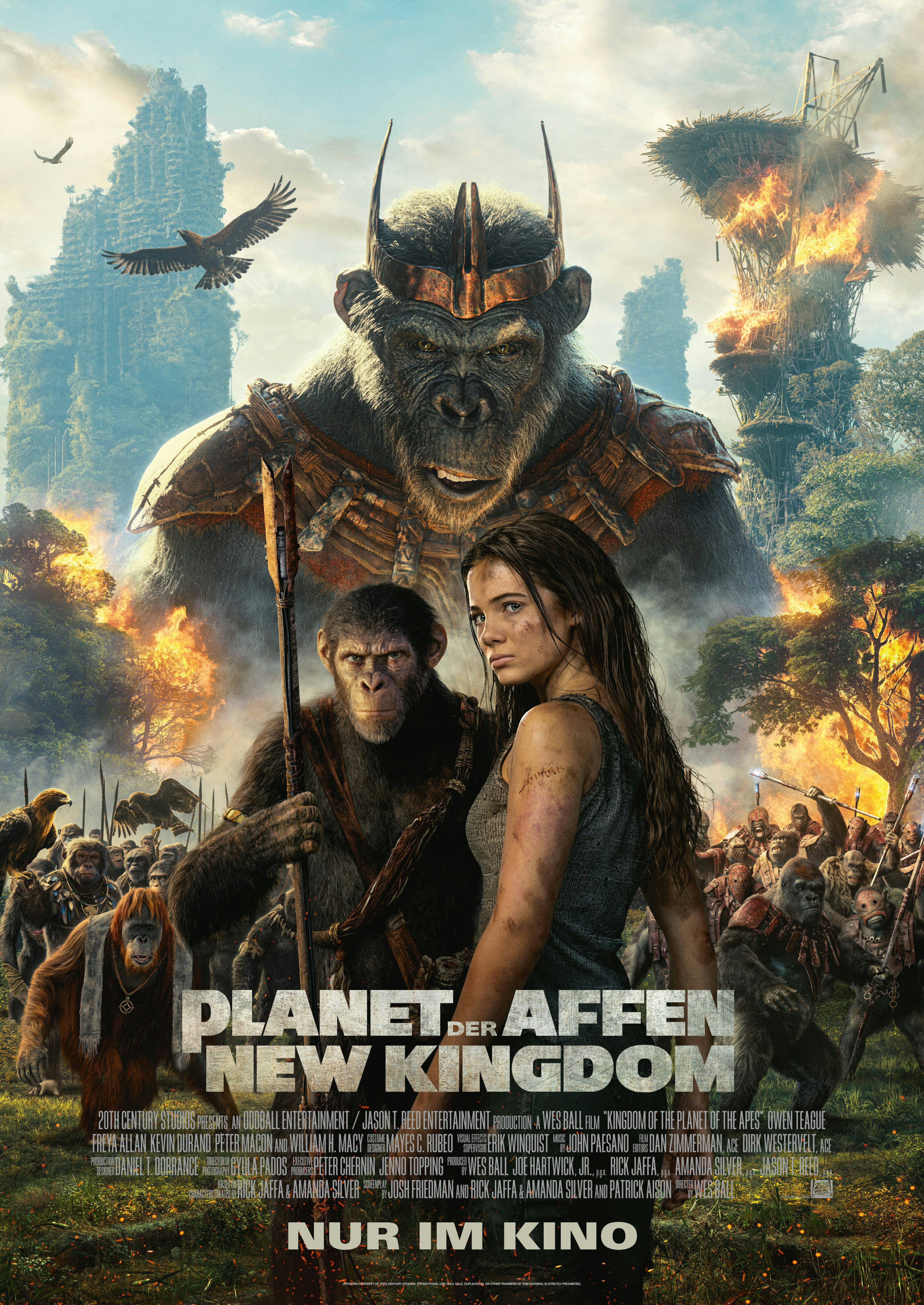 Poster für Kingdom of the Planet of the Apes