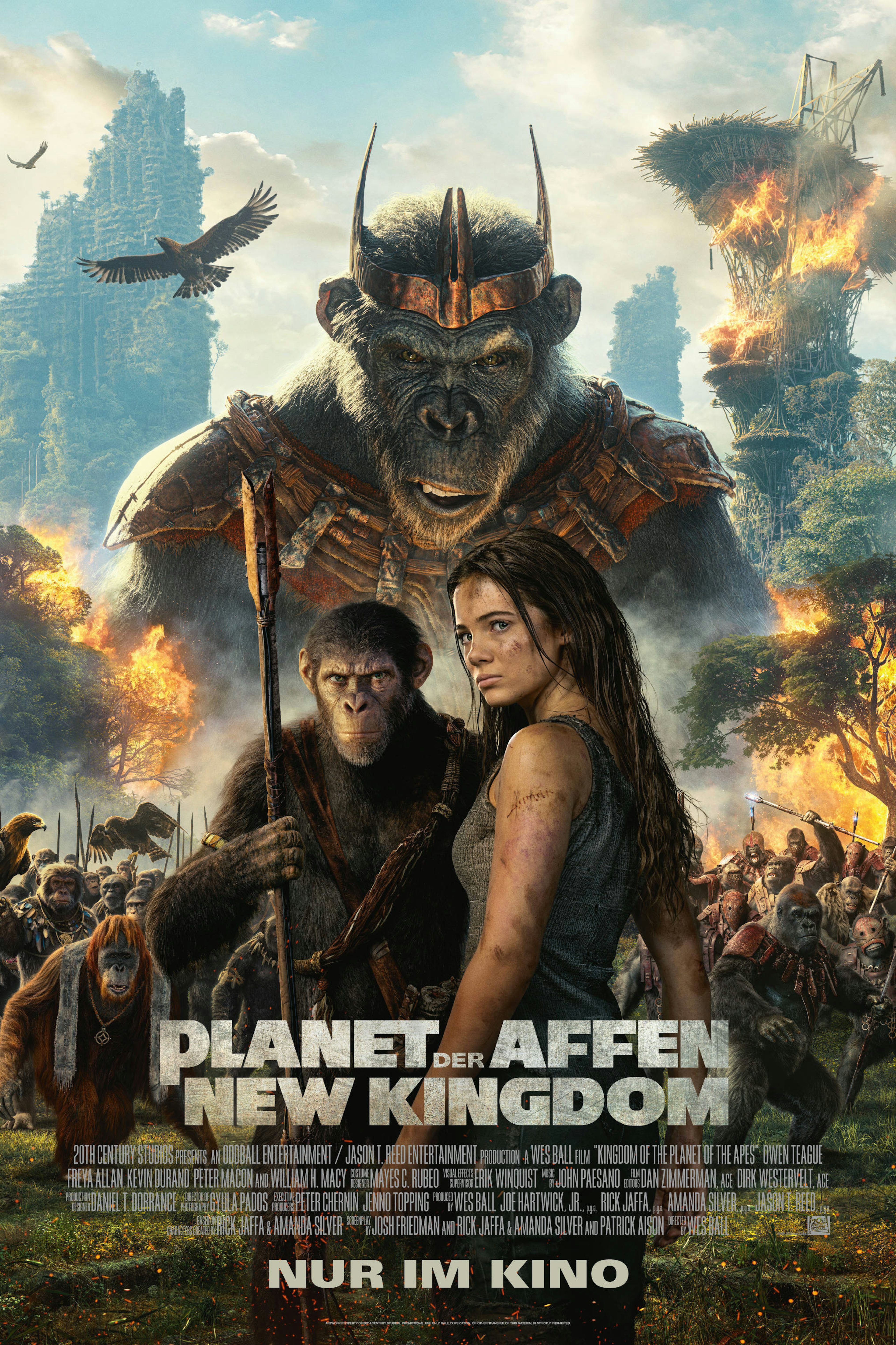 Poster für Kingdom of the Planet of the Apes
